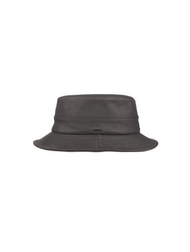 Sefton - Leather bucket hat