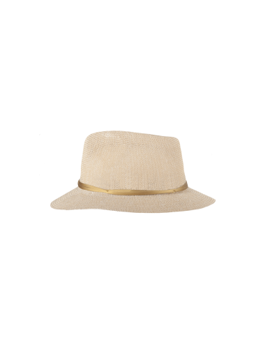 Yolanthe - Toyo hat with...