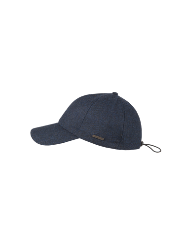 Waban - Baseball cap met visgraat patroon