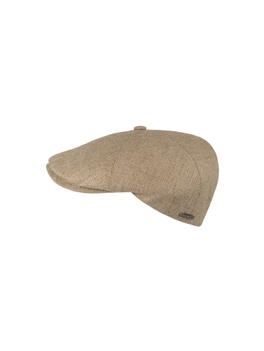 Chris - Silk flat cap