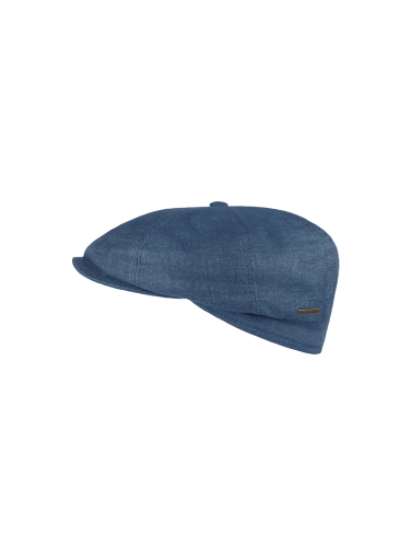 Cullum - Linen flat cap