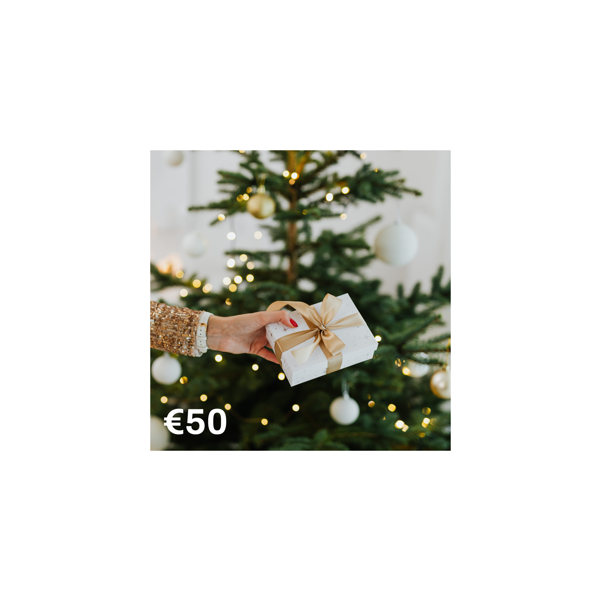 Kerstfeest - Cadeaubon - €50