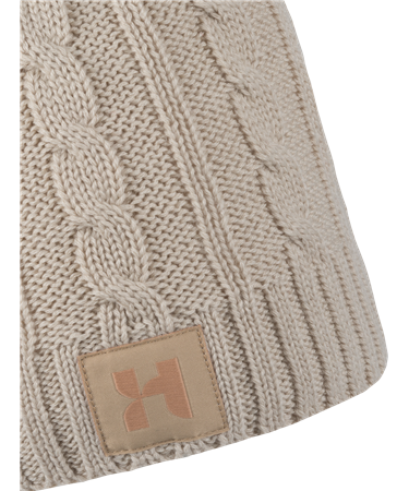 Dion - Knitted hat with decorative pattern