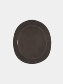 Sefton - Sombrero tipo pescador de cuero - Marrón