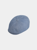 Felipe - Katoenen flatcap - Blauw