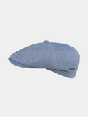 Felipe - Katoenen flatcap - Blauw