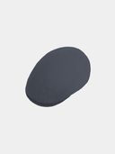 Farrel - Katoenen flatcap - Marine blauw