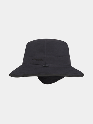 Amundson - Sympatex hat with ear flap and chincord - Anthracite