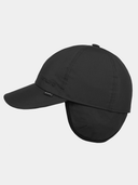 Morris - Gorra de béisbol Sympatex con orejeras - Negro