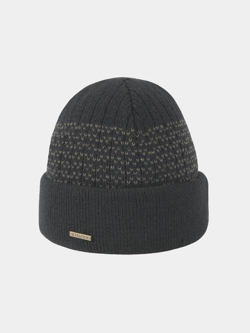 Wogan No Wind - Mütze mit winddichtem Stirnband - Schwarz