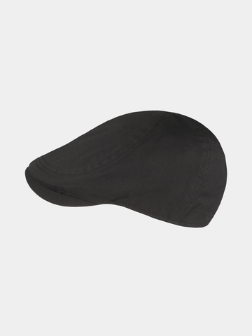Conrad - Gorra plana de algodón - Negro
