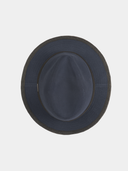 Donoven - Sombrero fedora de algodón - Azul marino