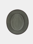 Donoven - Sombrero fedora de algodón - Verde oliva
