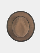 Donoven - Cotton fedora hat - Brown