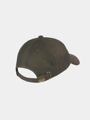 Duncan - Cotton wax baseball cap - Olive