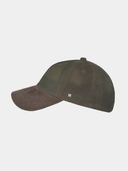 Duncan - Cotton wax baseball cap - Olive