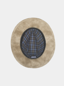 Ernesto - Sombrero fedora de algodón - Beige