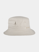 Eloy Utility – Bucket Hat mit Ribstop-Muster - Beige