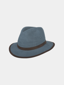Esteban - Linen hat - Blue