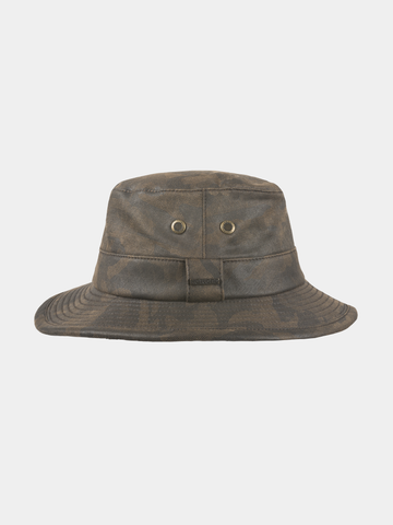 Erland - Chapeau en coton vieilli - Camouflage