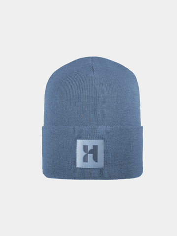 Dogan - Merino wool beanie - Slate blue