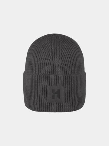 Darik - RWS Bonnet en laine mérinos - Antraciet