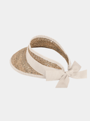 Eliza - Visière en jonc de mer - Naturel