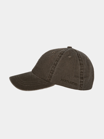 Joey - Gorra de béisbol de algodón - Verde oliva