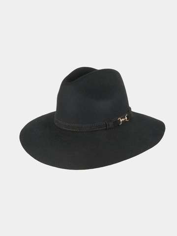 Serena - Felt hat - Black