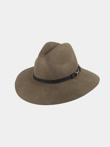 Serena - Felt hat - Olive