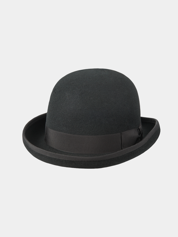 Derby Bowler - Felt bowler hat - Black