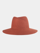 Yulia - Chapeau en feutre - Orange brûlé