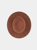 Yulia - Chapeau en feutre - Orange brûlé