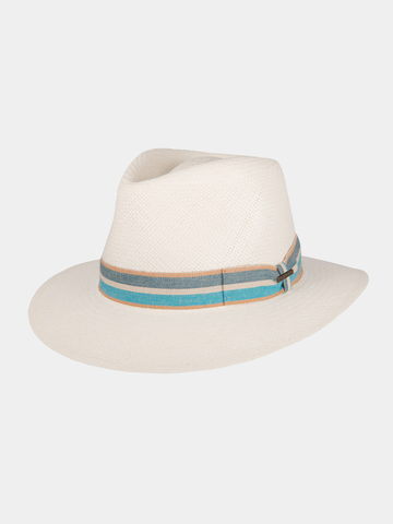 Charles - Chapeau de Panama - Bleu