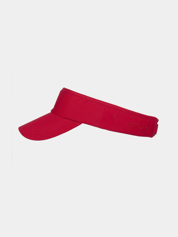 Neptune - Cotton sun visor - Red