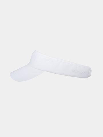 Neptune - Cotton sun visor - White