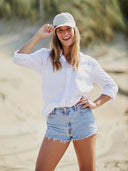 Clarion - Casquette de baseball avec visière pliable - Beige