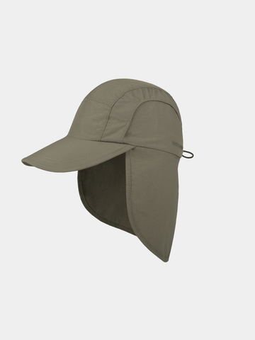Malcolm Cooldown - Cooling baseball cap with neck flap - Olive