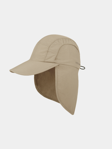 Malcolm Cooldown - Cooling baseball cap with neck flap - Khaki