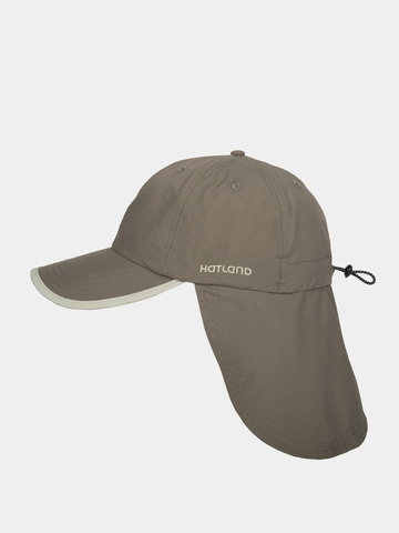 Stone Anti-Mosquito - Insect-repellent baseball cap with neck flap - Olive
