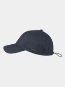 Waban - Baseballkappe mit Fischgrätenmuster - Marineblau
