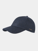 Waban - Baseballkappe mit Fischgrätenmuster - Marineblau