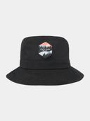 YOLO - Fischerhut aus Baumwolle - Schwarz