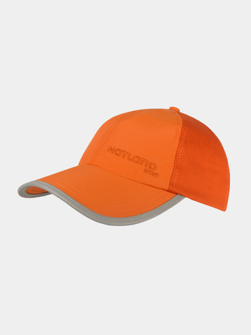 Apollo - Recycled polyamide baseball cap - Orange