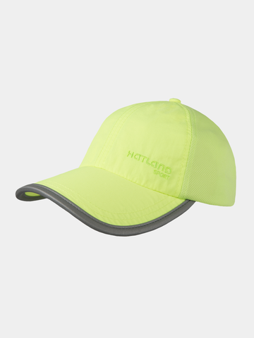 Apollo - Recycled polyamide baseball cap - Limoen groen