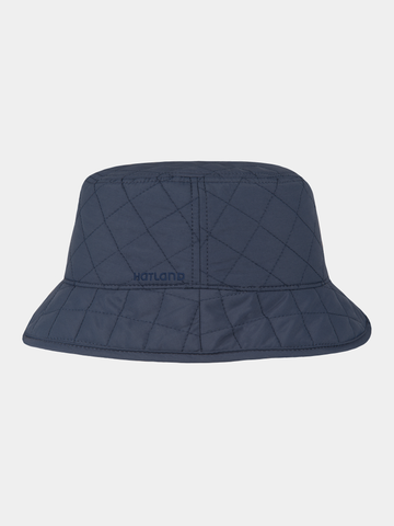 Bond - Gorro de pescador de borreguito reversible - Azul marino