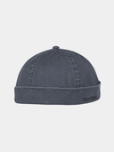 Docker - Chapeau docker en coton délavé - Marine blauw