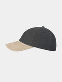 Elano Denim - Casquette de baseball en coton - Zwart
