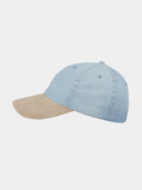 Elano Denim – Baseballkappe aus Baumwolle - Hellblau