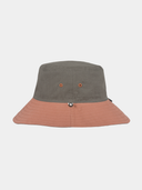 Elin Reversible - Cotton bucket hat with cap keeper - Grey